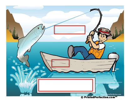 Fishing, Male - NTT - Personalized Snow Globe