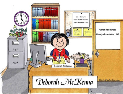 Office, Female - Friendly Folks