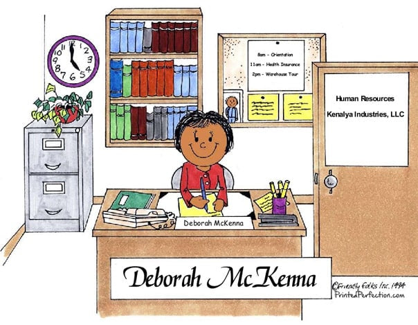 Office, Female - Friendly Folks