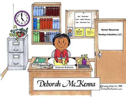 Office, Female - Friendly Folks