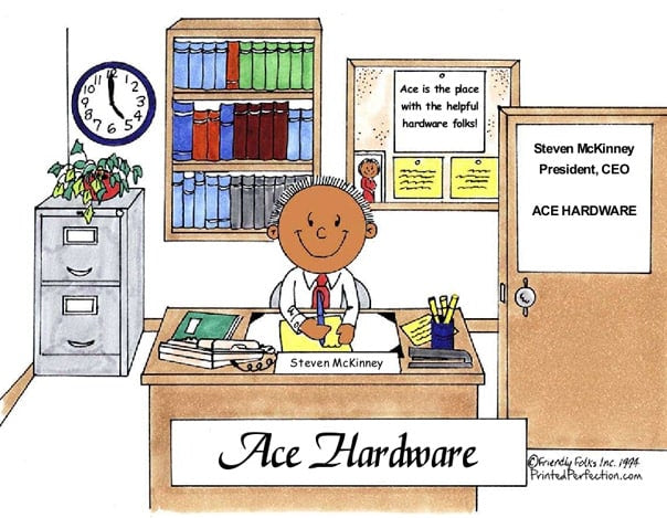 Office, Male - Friendly Folks