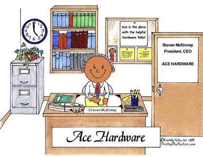 Office, Male - Friendly Folks