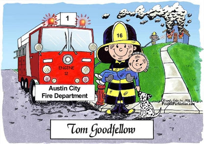 Fire Fighter, Male - Friendly Folks 