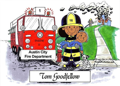 Fire Fighter, Male - Friendly Folks 