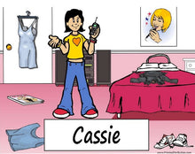 Teenage Girl's Room - NTT - Personalized Snow Globe
