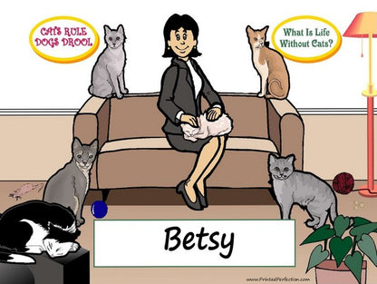 Cat Lover, Female - NTT - Personalized Snow Globe