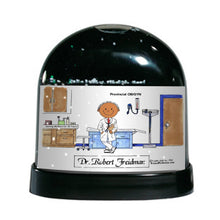 Doctor, Male - Friendly Folks Personalized Snow Globe