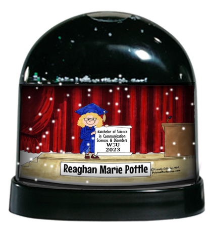 Graduate - Friendly Folks - Snow Globe Gift