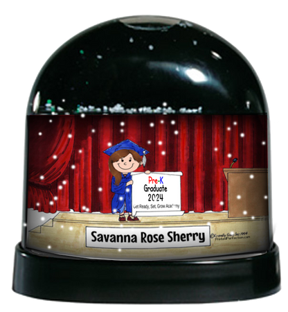 Graduate - Friendly Folks - Snow Globe Gift
