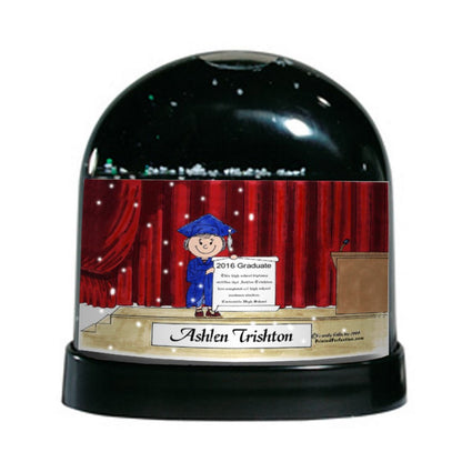 Graduate - Friendly Folks - Snow Globe Gift