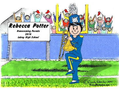 Trombone - Marching Band, Female - Friendly Folks image 0