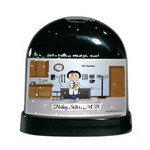 Doctor, Female - Friendly Folks Personalized Snow Globe