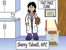 Doctor, Female - NTT Personalized Snow Globe