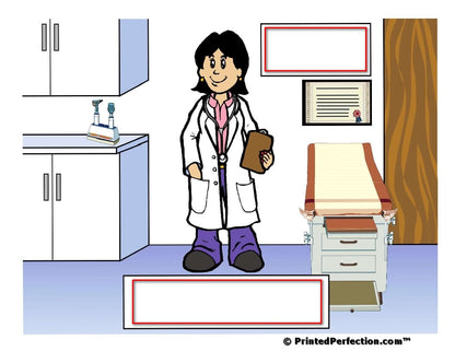 Doctor, Female - NTT Personalized Snow Globe