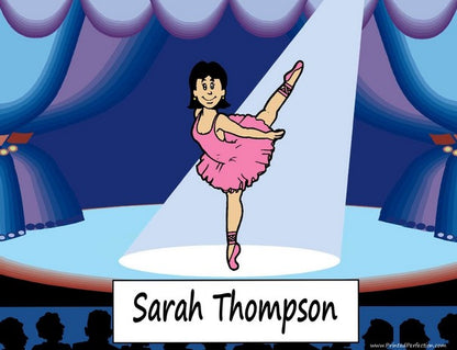 Ballerina, Recital - NTT Personalized Snow Globe