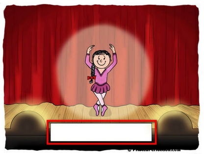 Ballet Dancer, Ballerina - Friendly Folks Personalized Snow Globe