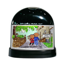 New Home, Couple - Friendly Folks Personalized Snow Globe