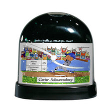 Baseball Player, Male - Friendly Folks Personalized Snow Globe