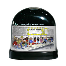 Movie Marquee, Couple - Friendly Folks Personalized Snow Globe