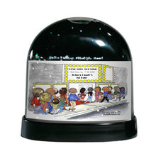 Movie Marquee, Couple - Friendly Folks Personalized Snow Globe