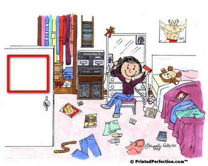 Teenage Girl's Room - Friendly Folks Personalized Snow Globe