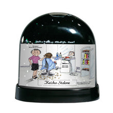 Hair Stylist, Female - Friendly Folks Personalized Snow Globe