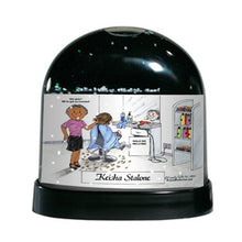 Hair Stylist, Female - Friendly Folks Personalized Snow Globe