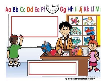 School Teacher - Elementary & Primary School, Male - NTT Personalized Snow Globe