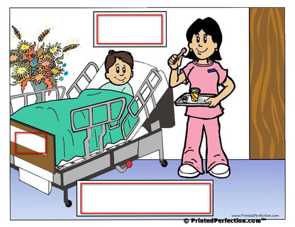 Nurse, Female with Child Patient - NTT Personalized Snow Globe