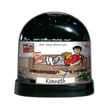 Sports Fanatic, Male - NTT Personalized Snow Globe