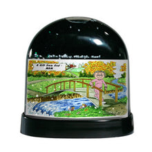 Grandmother - Friendly Folks Personalized Snow Globe
