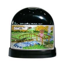 Grandmother - Friendly Folks Personalized Snow Globe