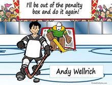 Ice Hockey Player - NTT Personalized Snow Globe