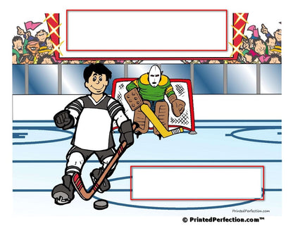 Ice Hockey Player - NTT Personalized Snow Globe