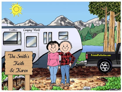 RV Lovers - Bumper Pull, Couple - Friendly Folks image 0