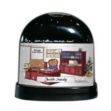 Attorney, Lawyer, Female - Friendly Folks Personalized Snow Globe