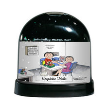 Manicurist, Female - Friendly Folks Personalized Snow Globe