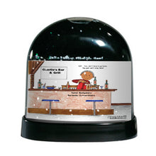 Bartender, Male - Friendly Folks Personalized Snow Globe