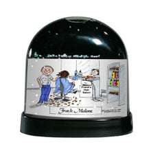 Hair Stylist, Male - Friendly Folks Personalized Snow Globe