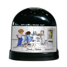 Hair Stylist, Male - Friendly Folks Personalized Snow Globe