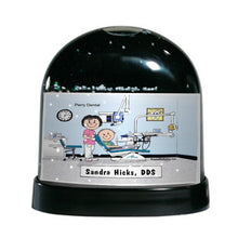 Dentist, Female - Friendly Folks Personalized Snow Globe