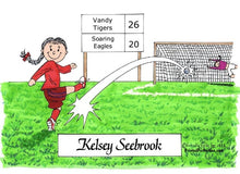 Soccer Player, Female - Friendly Folks image 0