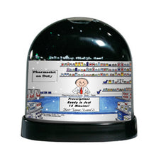 Pharmacist, Male - Friendly Folks - Snow Globe