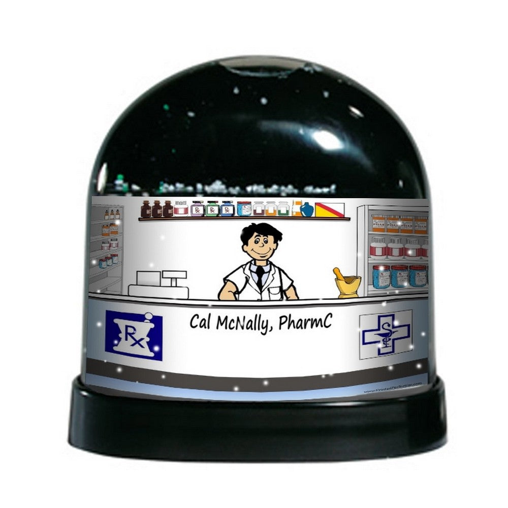pharmacist-male-ntt-personalized-snow-globe