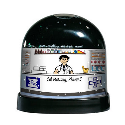 pharmacist-male-ntt-personalized-snow-globe