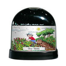 Gardener, Female - Friendly Folks Personalized Snow Globe
