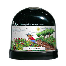 Gardener, Female - Friendly Folks Personalized Snow Globe