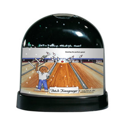 Bowler, Male - Friendly Folks - Snow Globe