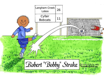 Soccer Player, Male - Friendly Folks image 1