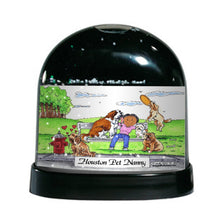 Dog Lover, Female - Friendly Folks Personalized Snow Globe